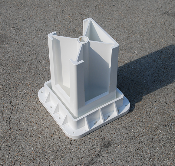 4-inch-gorilla-post-base for fencing products
